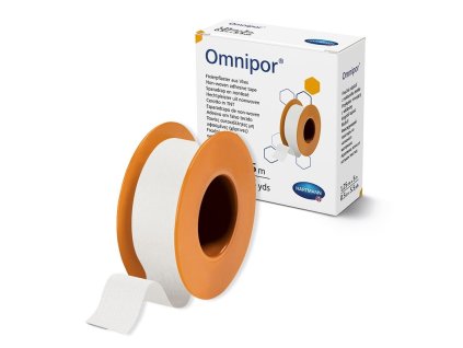 Náplast Omnipor cívková z netkaného textilu