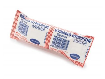 Obinadlo hydrofilní pletené sterilní Hartmann