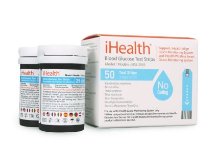 iHealth EGS-2003 testovací proužky pro glukometr