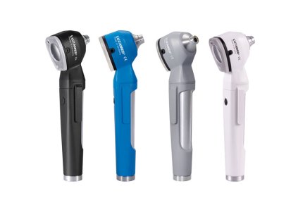 Otoskop LuxaScope Auris LED 3.7 V - s nabíječkou s USB konektorem (Barva černá)