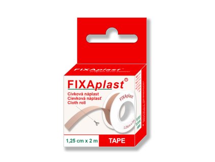 Náplast FIXAPLAST cívka 1,25cm x 2m
