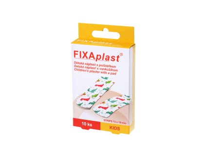 Náplast FIXAPLAST KIDS - strip 10ks dětská