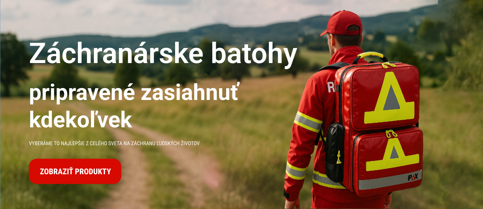 Pax bags - Profesionálne záchranárske batohy
