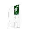 14305 arky perspex wall mount nastenny drzak pro aed defibrilator