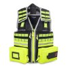 TES - reflexná žltá vesta (Veľkosť S-M)