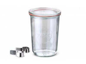 Zavařovací sklenice mini Classic WECK 160ml - včetně klipsu, těsnící gumičky a víčka