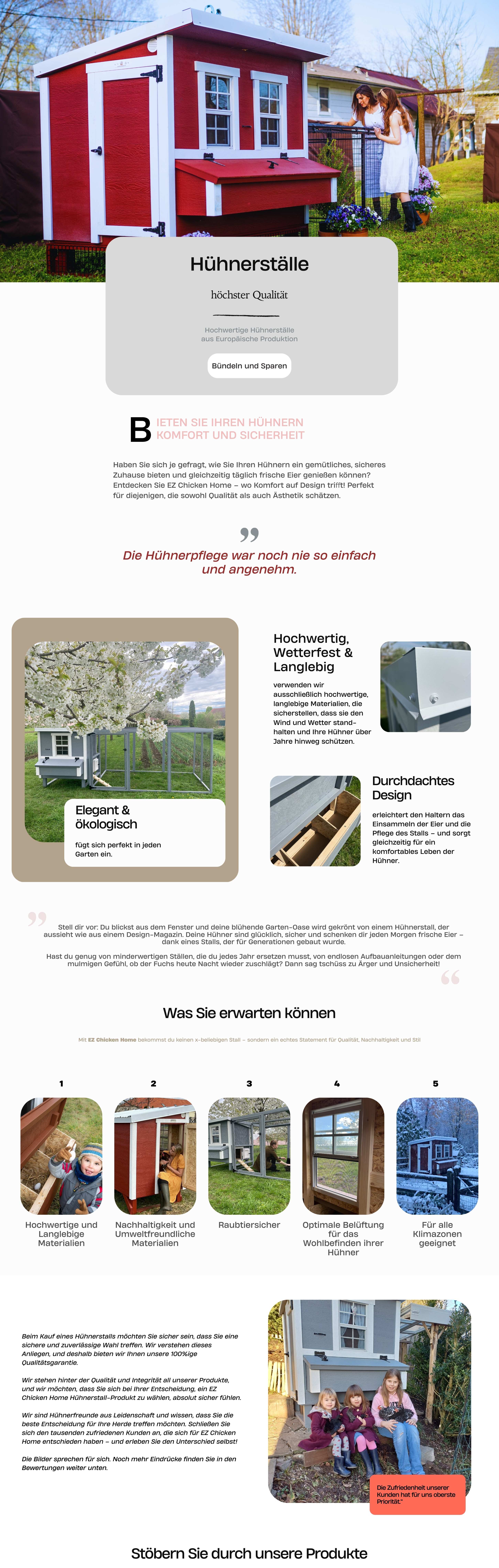 Hühnerställe