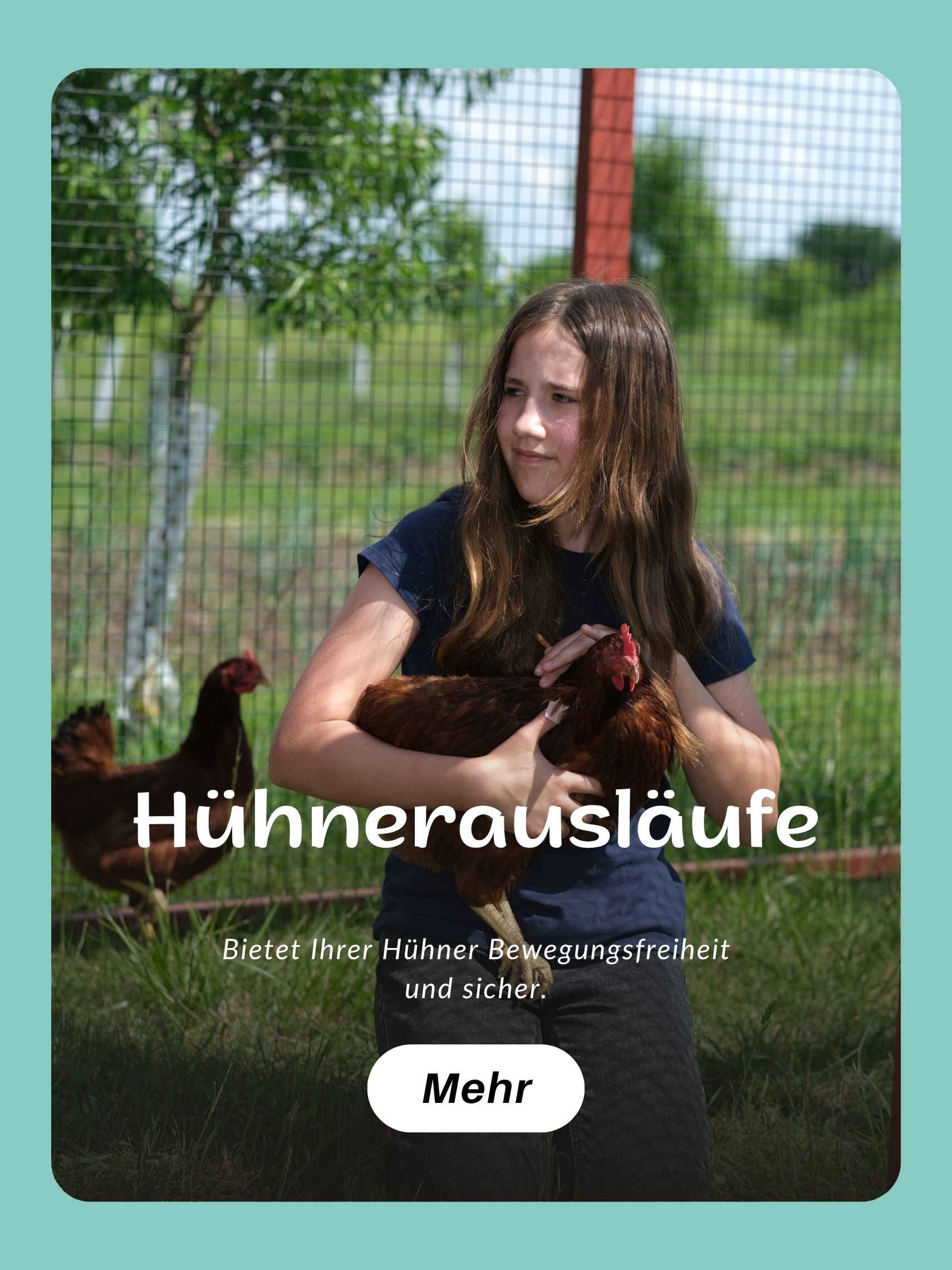 Hühnerausläufe