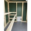 Großer Hühnerstall 2,85 m², Gewicht 205 kg