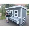 EZ Chicken Home® – Massiver Extra großer Hühnerstall (3,78 m² | 340 kg)