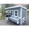 Kurník "XL" o rozloze 3,78 m², váha 270 kg