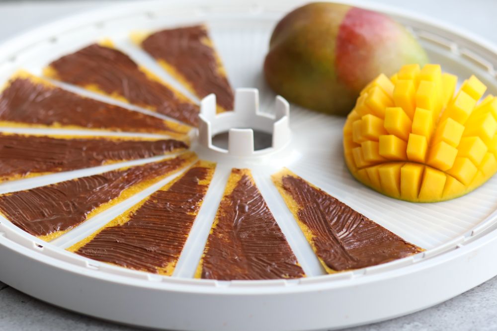 Mangové plátky s čokoládou