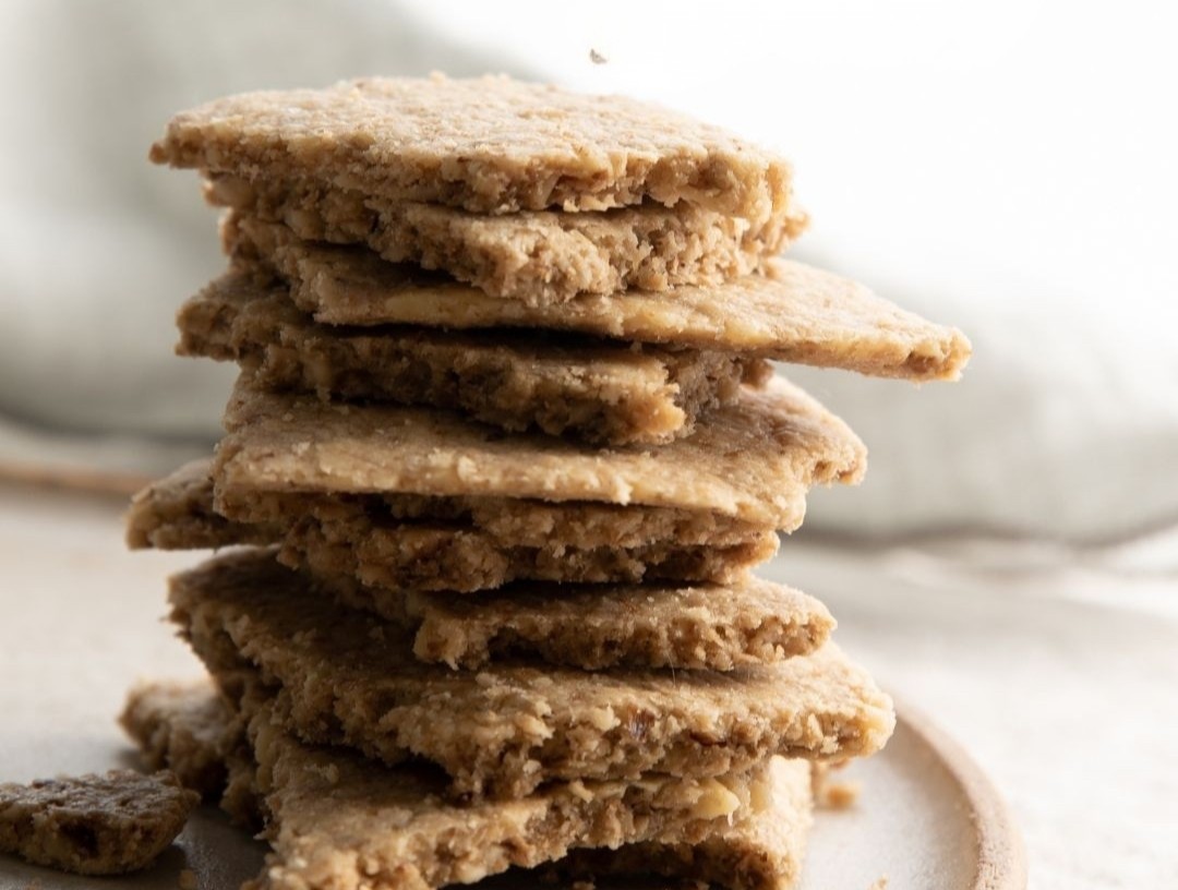 Ořechové a ovesné krekry