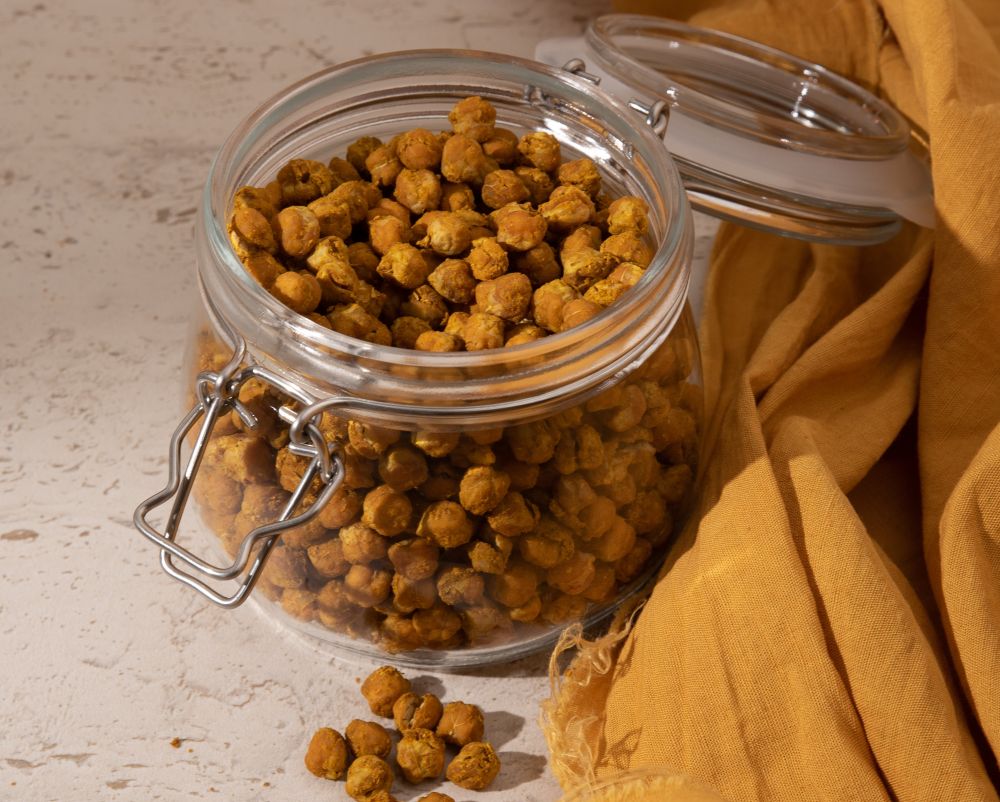 Křupavá cizrna s kari