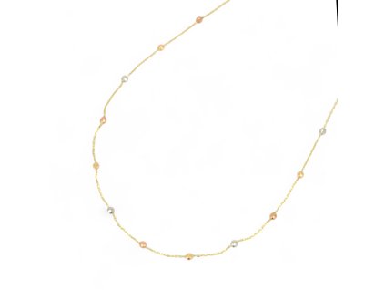 Retiazka zo zlatými guličkami