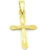Zlatý prívesok v tvare kríža