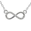 Retiazka z bieleho zlata- Nekonečno