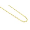 Zlatá pilovaná retiazka zo žltého zlata - 4 mm