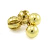 Náušnice zo žltého zlata guličky priemer 4 mm na balón