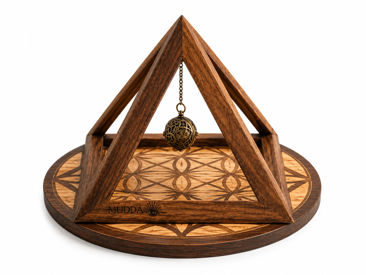 Podložky s posvátnou geometrií pro pyramidu MUDDA