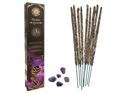 Screenshot 2025 01 23 at 22 17 55 Incense Fragrances & Senses Gem Perfume Amethyst Smudge Stick 20g Parfum de Gemmes Encens Arabesk
