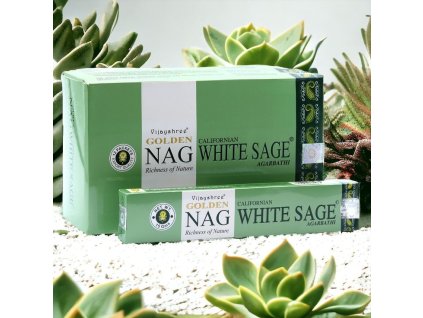 vijayshree golden nag white sage vonné tyčinky