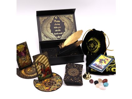 Tarot So Zlatou Fóliou - Darčeková Sada