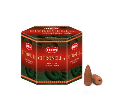 Citronella - Backflow Vonné Kužele 40ks