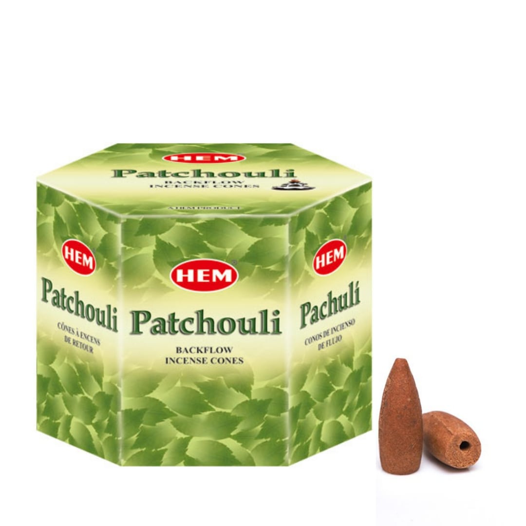 Hem Backflow Vonné Kužele Pačuli