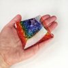 7 Čakrová Orgonitová Pyramída 7.5cm