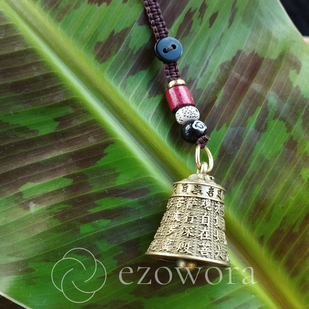 tibetský zvončekový prívesok