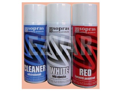 Červený penetrant Sopras  400 ml