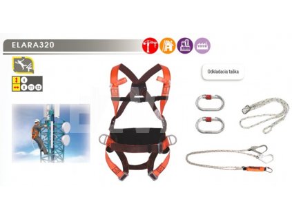 Bezpečnostný postroj ELARA 320