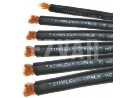 Zvárací kábel Simplex prierez 70 mm2
