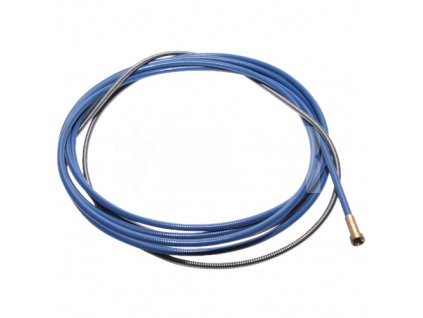 Oceľový bowden modrý 3 m pre drôt Ø 0,8 mm