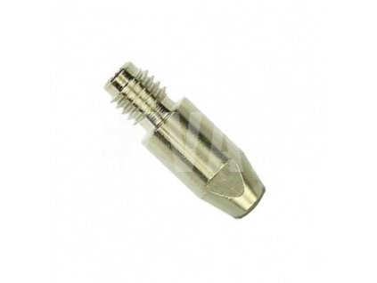 Špička CuCrZr závit M8 dĺžka 30 mm pre drôt ∅ 1,0 mm poniklovaná