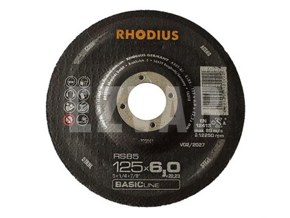 Brúsny kotúč RHODIUS RS 85 125x6