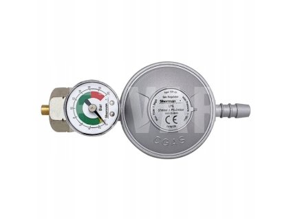 Redukčný ventil s manometrem pre plynové spotrebiče na LPG