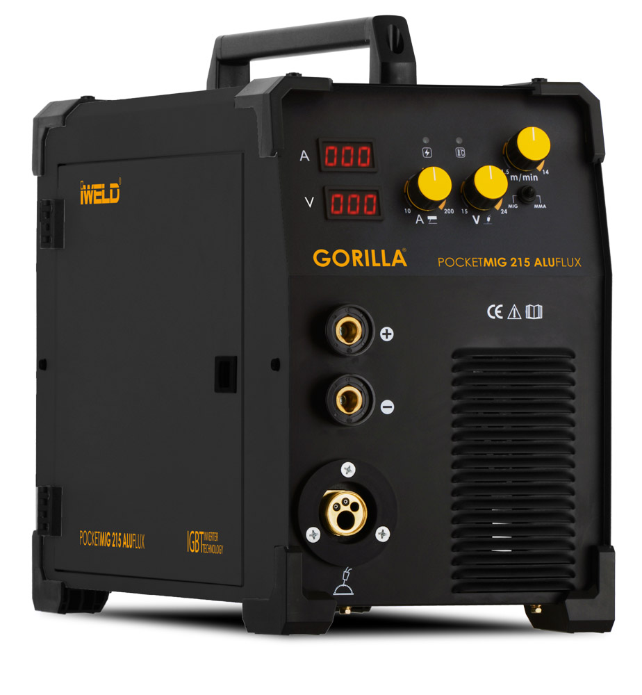 GORILLA POCKETMIG 215 Aluflux MIG/MMA