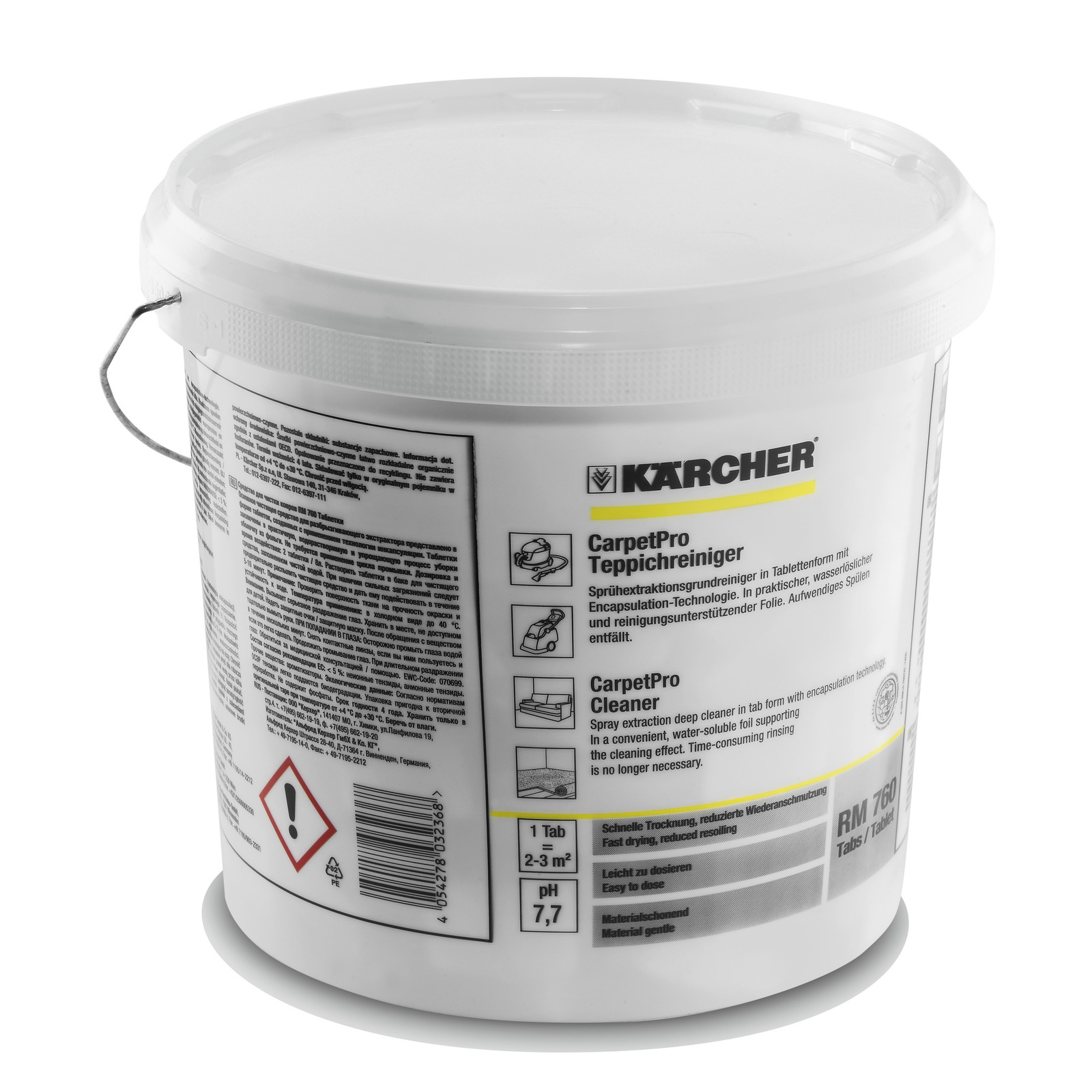 CarpetPro Čistič kobercov RM 760 tablety