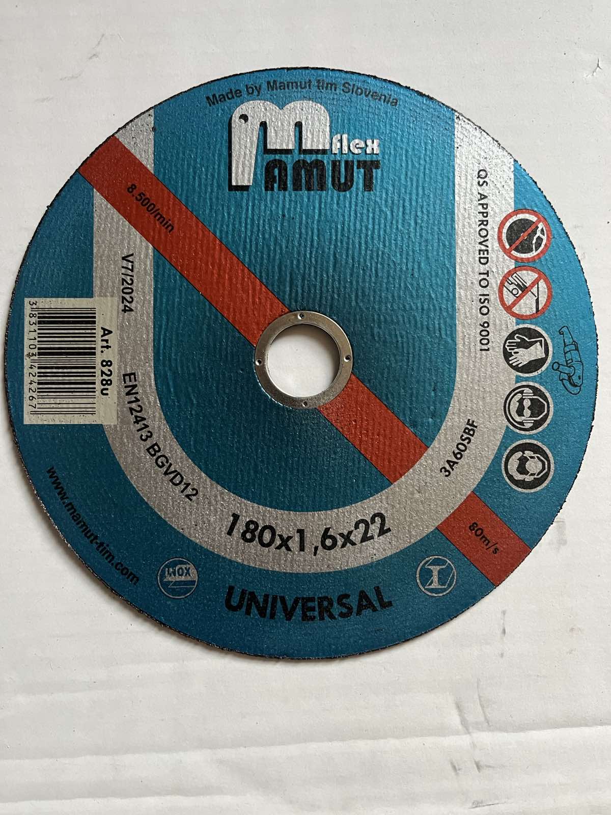 Rezný kotúč MAMUT Eco Uni 180x1,6x22,23mm
