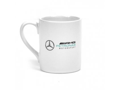 3019 mercedes amg logo hrnek bily