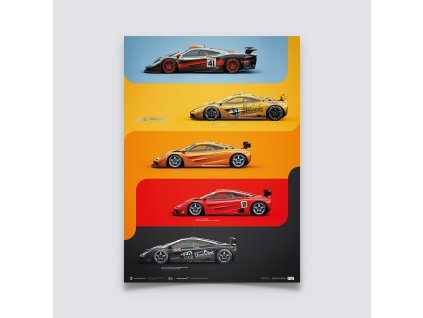 18520 posters mclaren f1 gtr family collector s edition