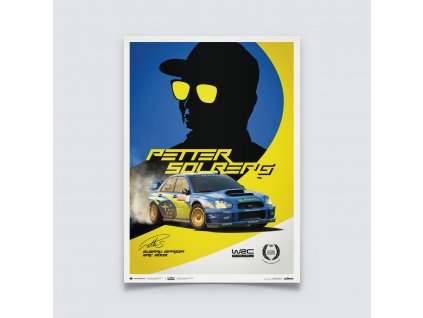 18472 posters subaru impreza wrc petter solberg 2003 unlimited edition