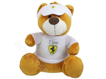 1546 teddy ferrari white 30cm