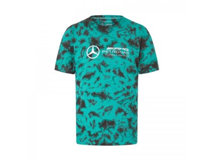 Mercedes AMG F1 2024 Tie Dye pánské tričko 1