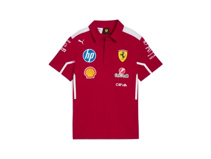 Ferrari F1 2025 pánské týmové polo tričko