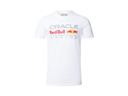 Red Bull Racing F1 volnočasové tričko s logem bílé