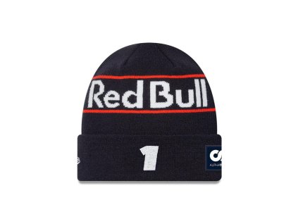 Red Bull Racing F1 2025 Max Verstappen zimní čepice modrá