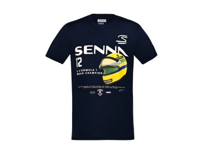 SENNA 12 GRAPHIC TEE MENS FRONT ASLE01005NVY WBG 11zon